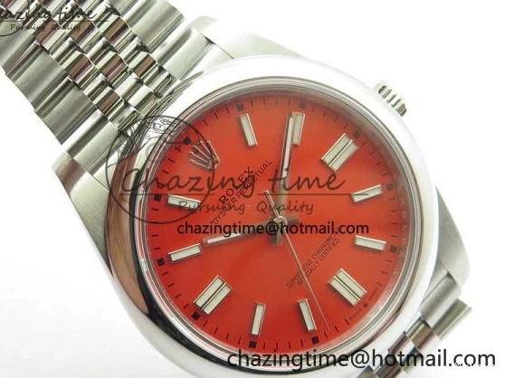 Bracelet Jubilee Dial SS A2813 Perpetual BP 41mm on Oyster Maker Best Red Edition 124300 0104